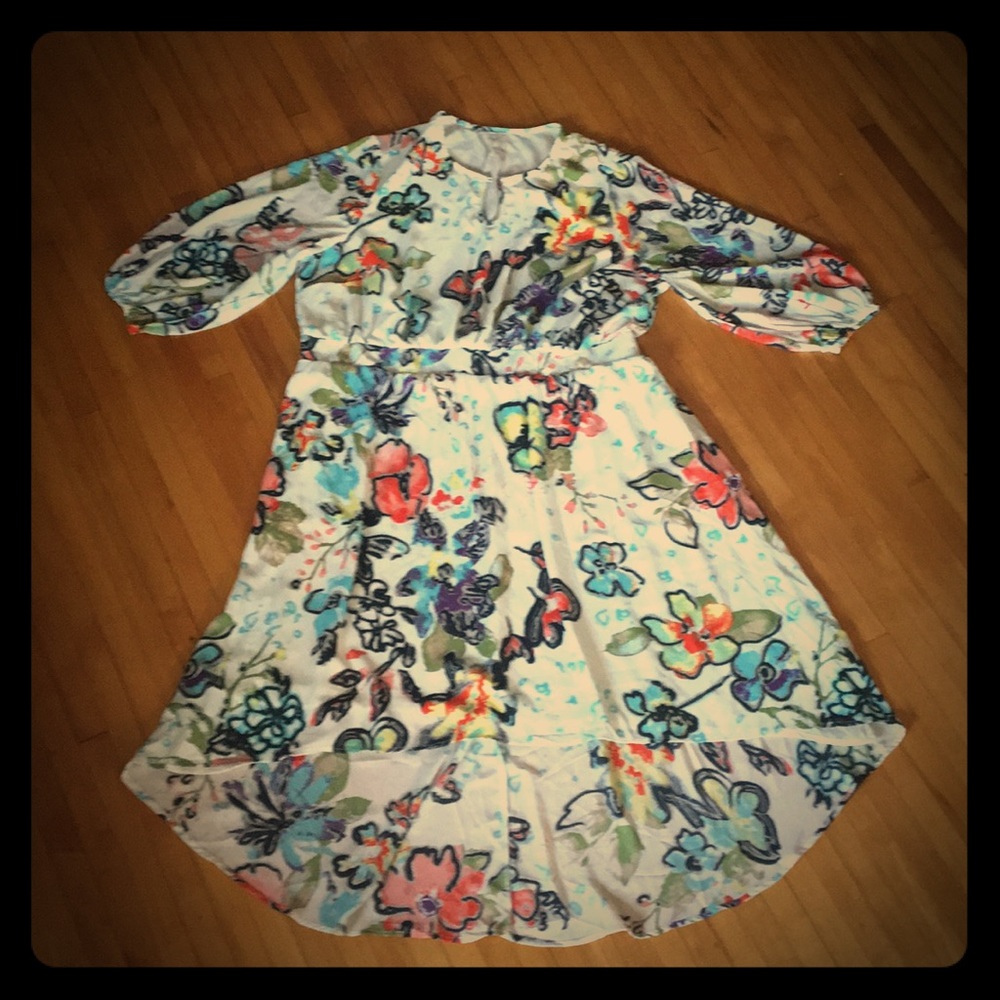 Brand New seven7 Melissa McCarthy high low dress